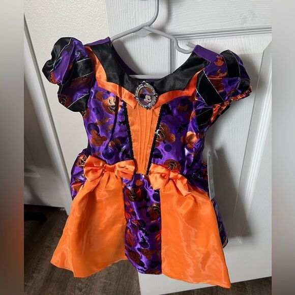 Minnie Mouse Witch‎ Costume and Hat-Size 3 - Picture 6 of 9